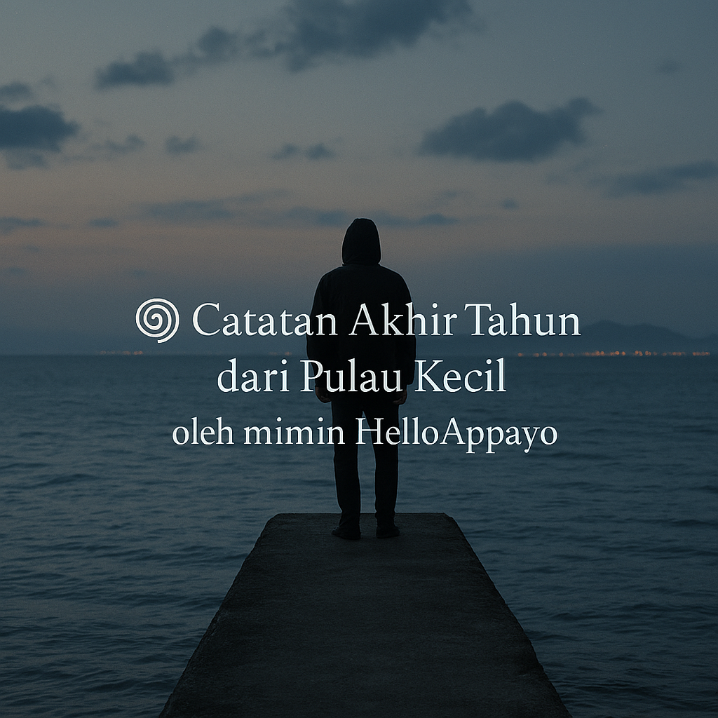 🌫️ Catatan Akhir Tahun dari Pulau Kecil
